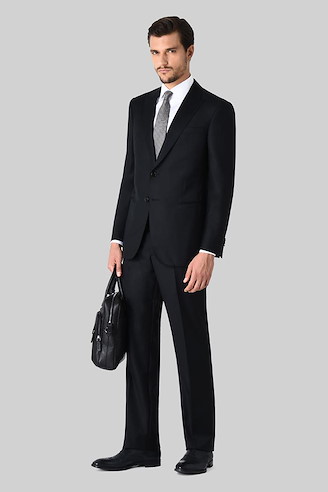 Abito Linea Soho slim fit half canvas in lana e cashmere